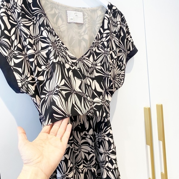 𝅺ANTHROPOLOGIE Postmark Gathered Sonata Dress - Picture 15 of 15